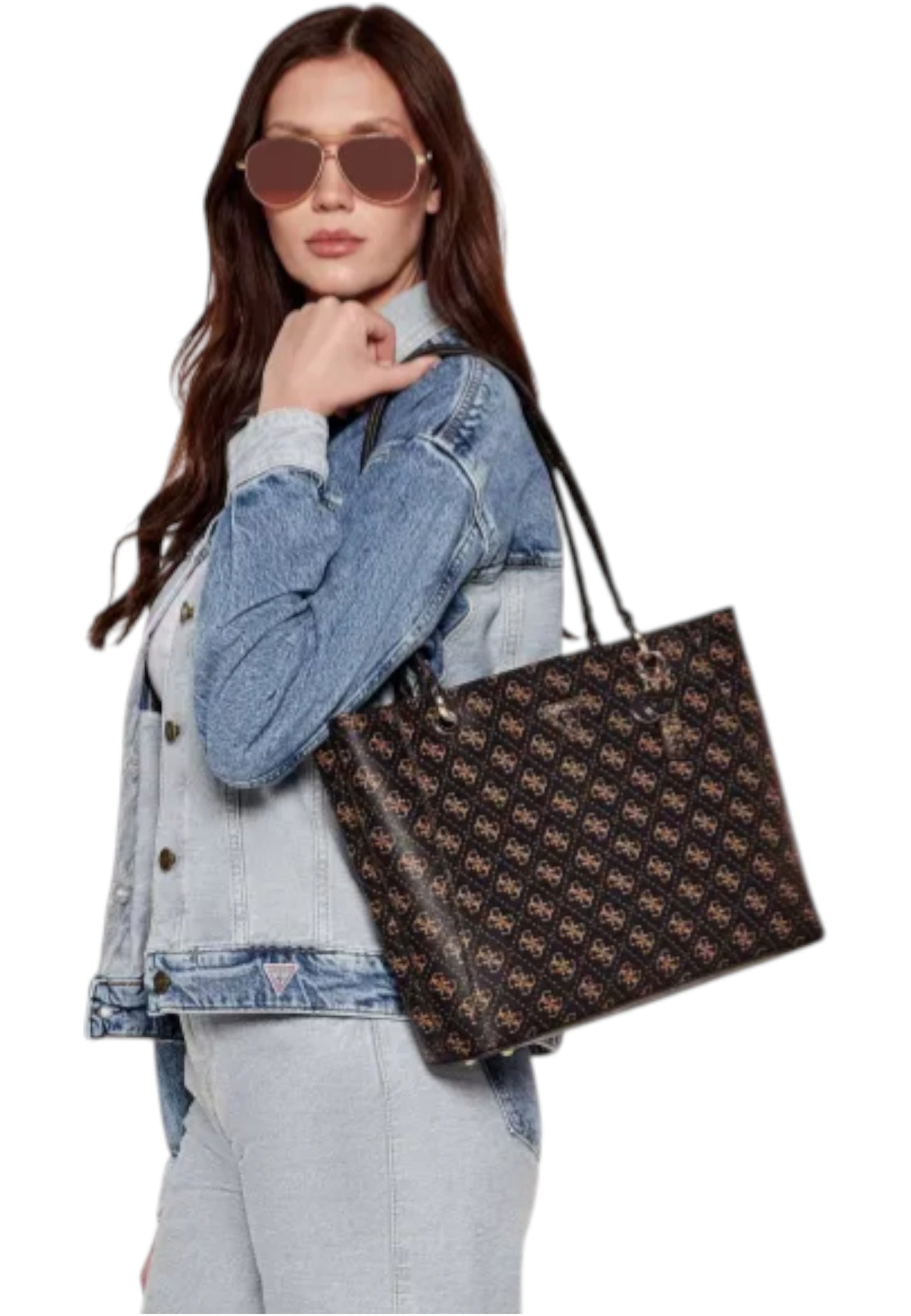 Borsa A Spalla Donna Guess Tote Noelle Ii HWQG9672250