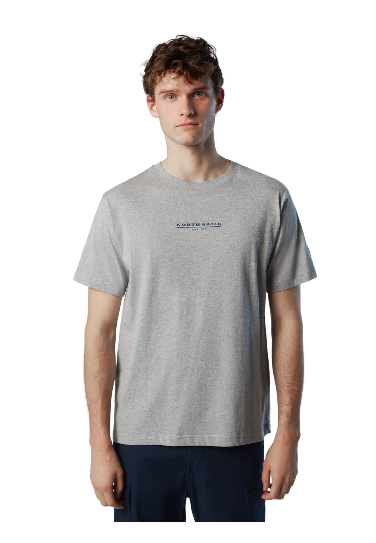 T-Shirt Manica Corta Uomo North Sails Con Stampa Lettering 692839