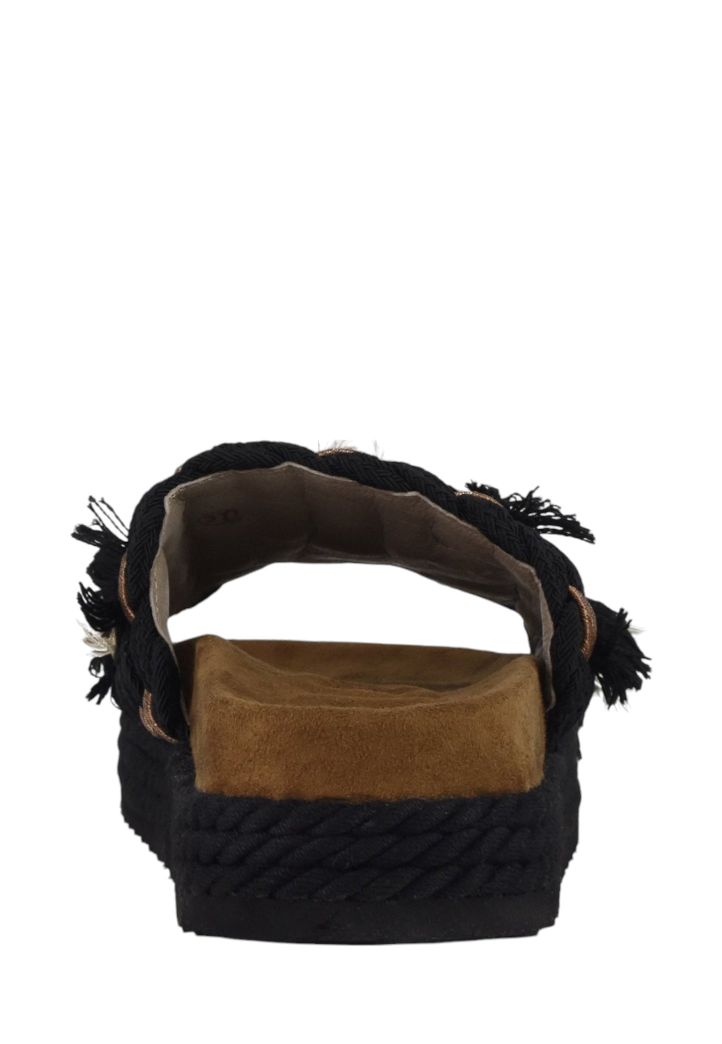 Sandali Donna Mou Monoband rope sandal fringes