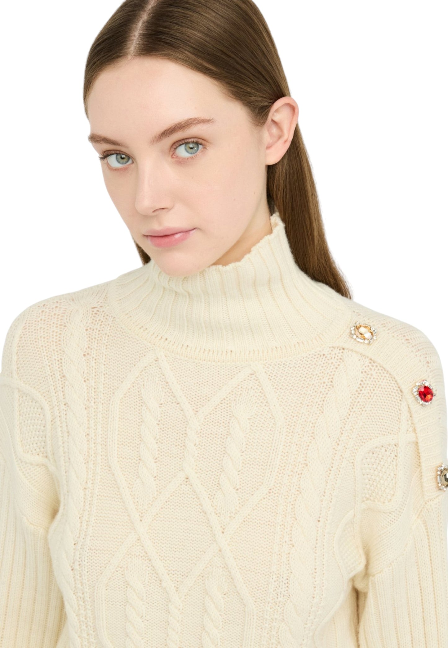 Maglione Collo Alto Donna Liu Jo MF5425MS040