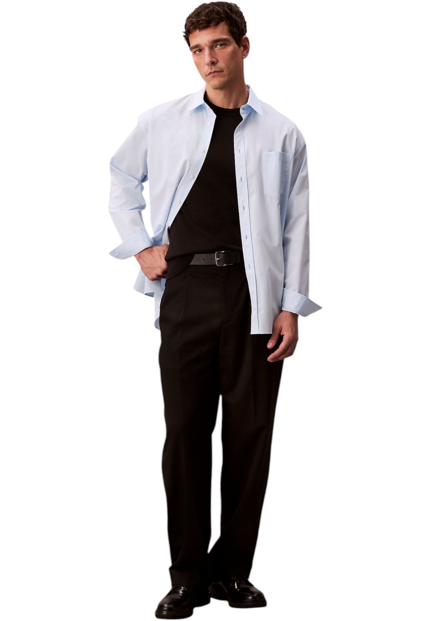 Polo Manica Corta Uomo Calvin klein In Maglia Supima Cotton LV04LC333G