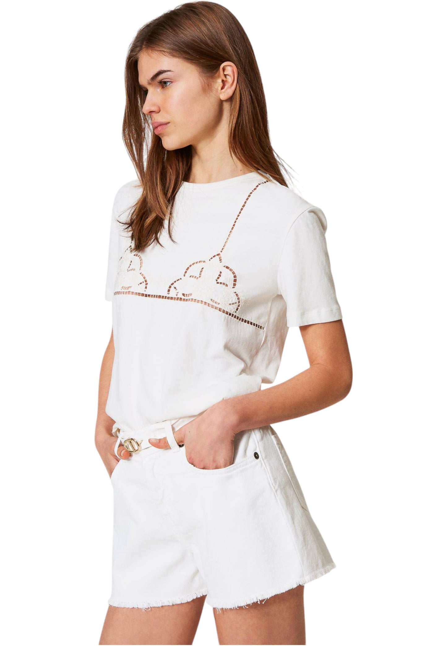 T-Shirt Manica Corta Donna Twinset