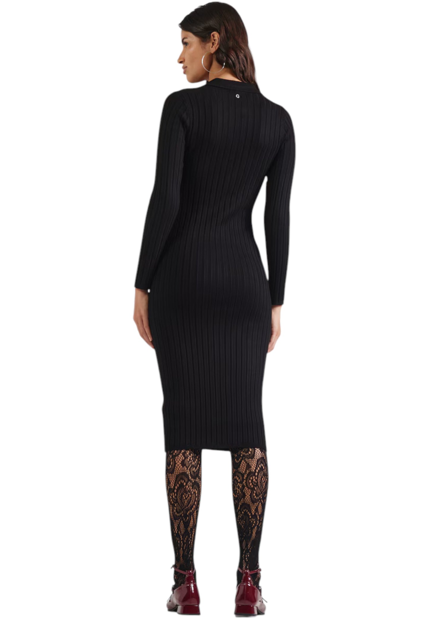 Vestito Midi Donna Guess In Maglia Miranda W5BK60Z2YJ2