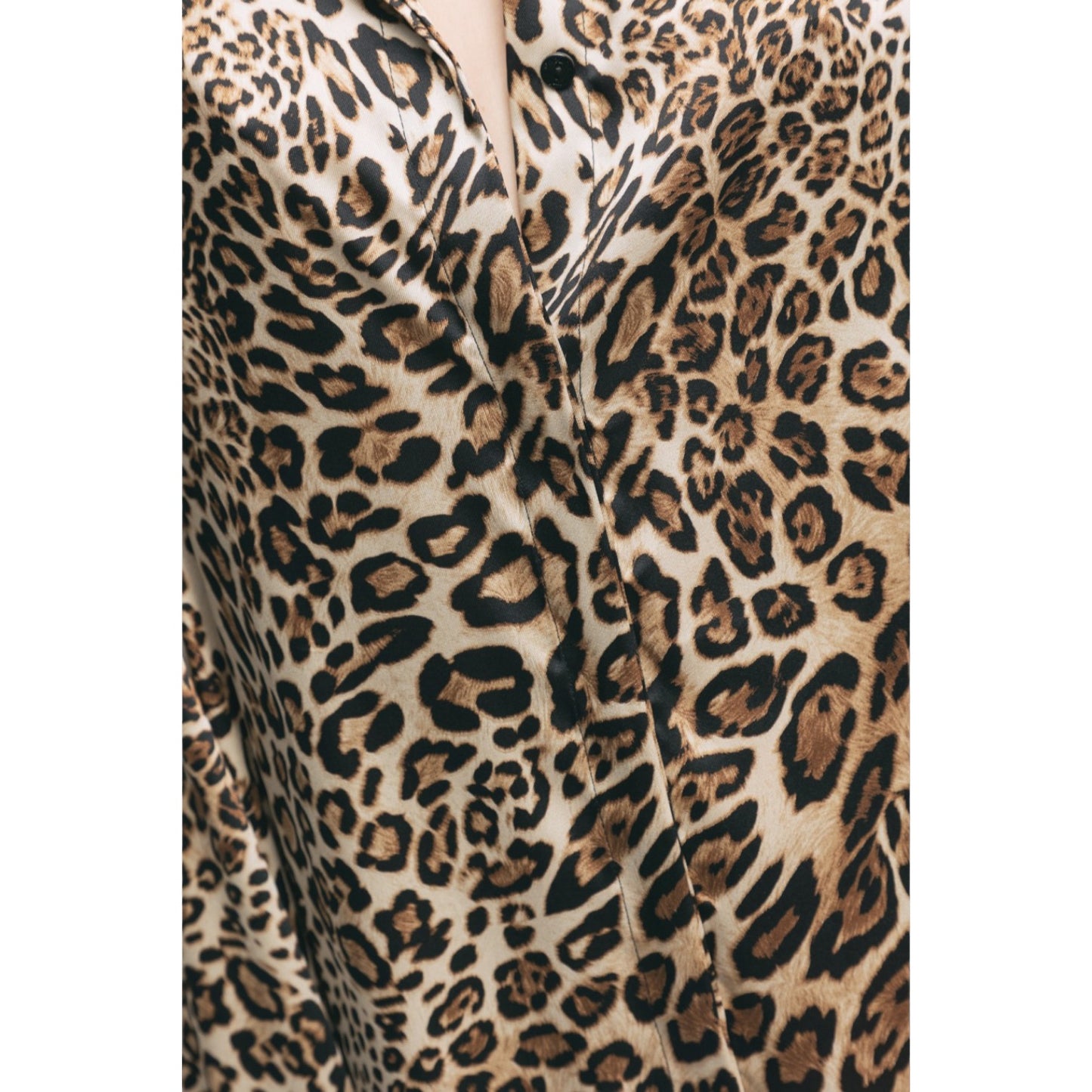 Vestito Corto Donna Gaelle Maculato Chemisier Corto In Twill Con Flag Logo GBDP16570