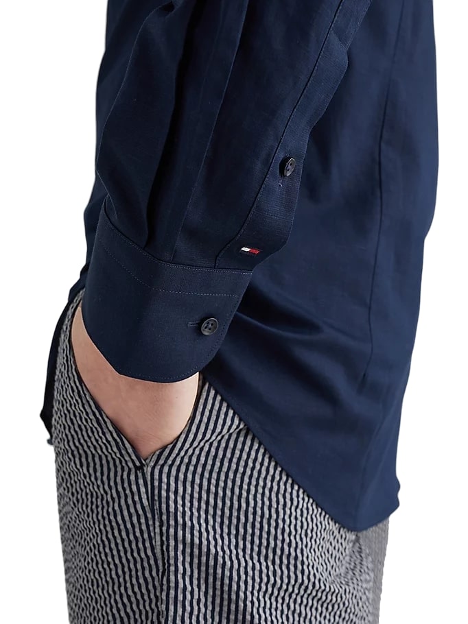 Camicia Manica lunga Uomo Tommy Hilfiger MW0MW23186
