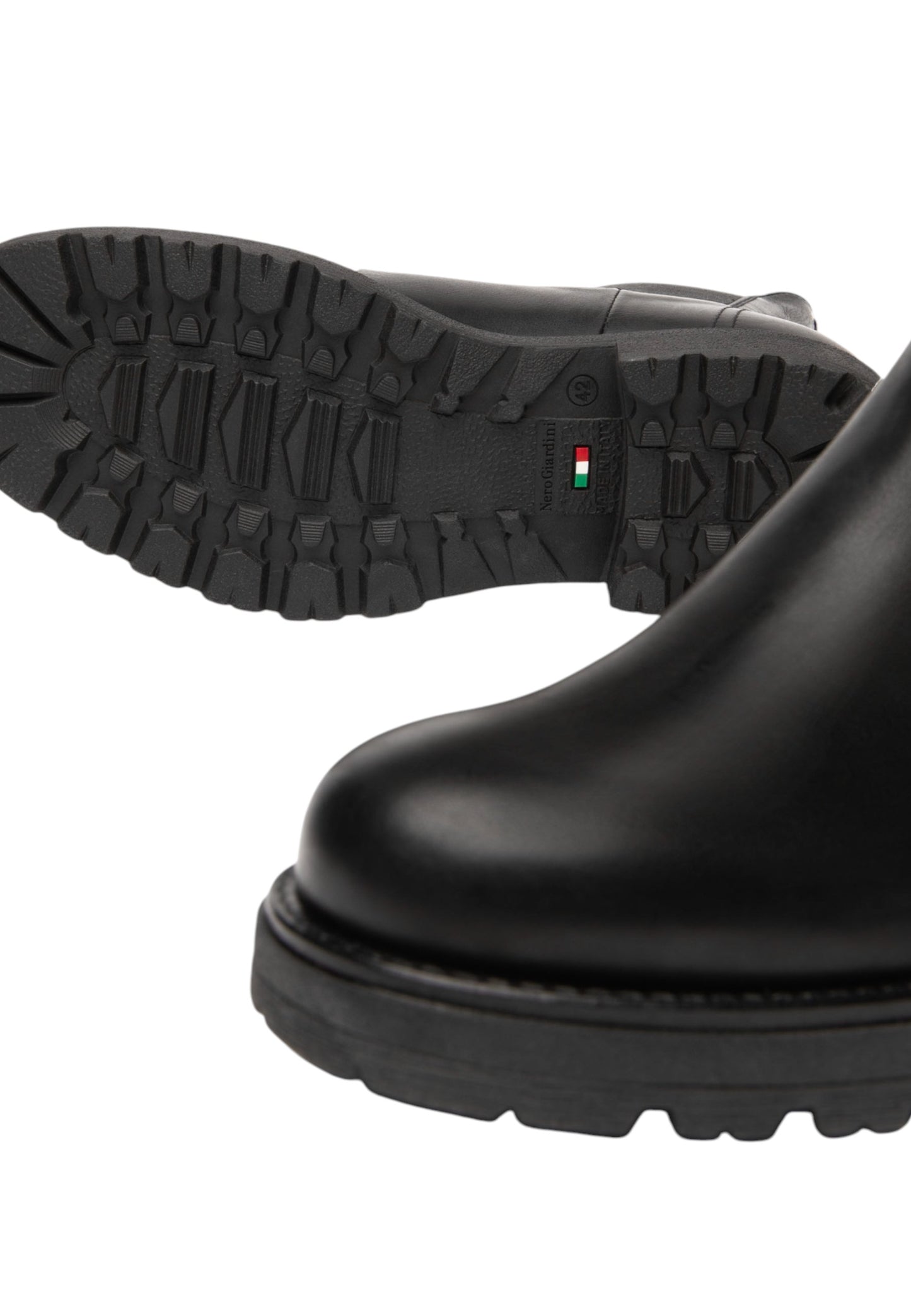 Stivaletti Chelsea Uomo Nero Giardini I501013U