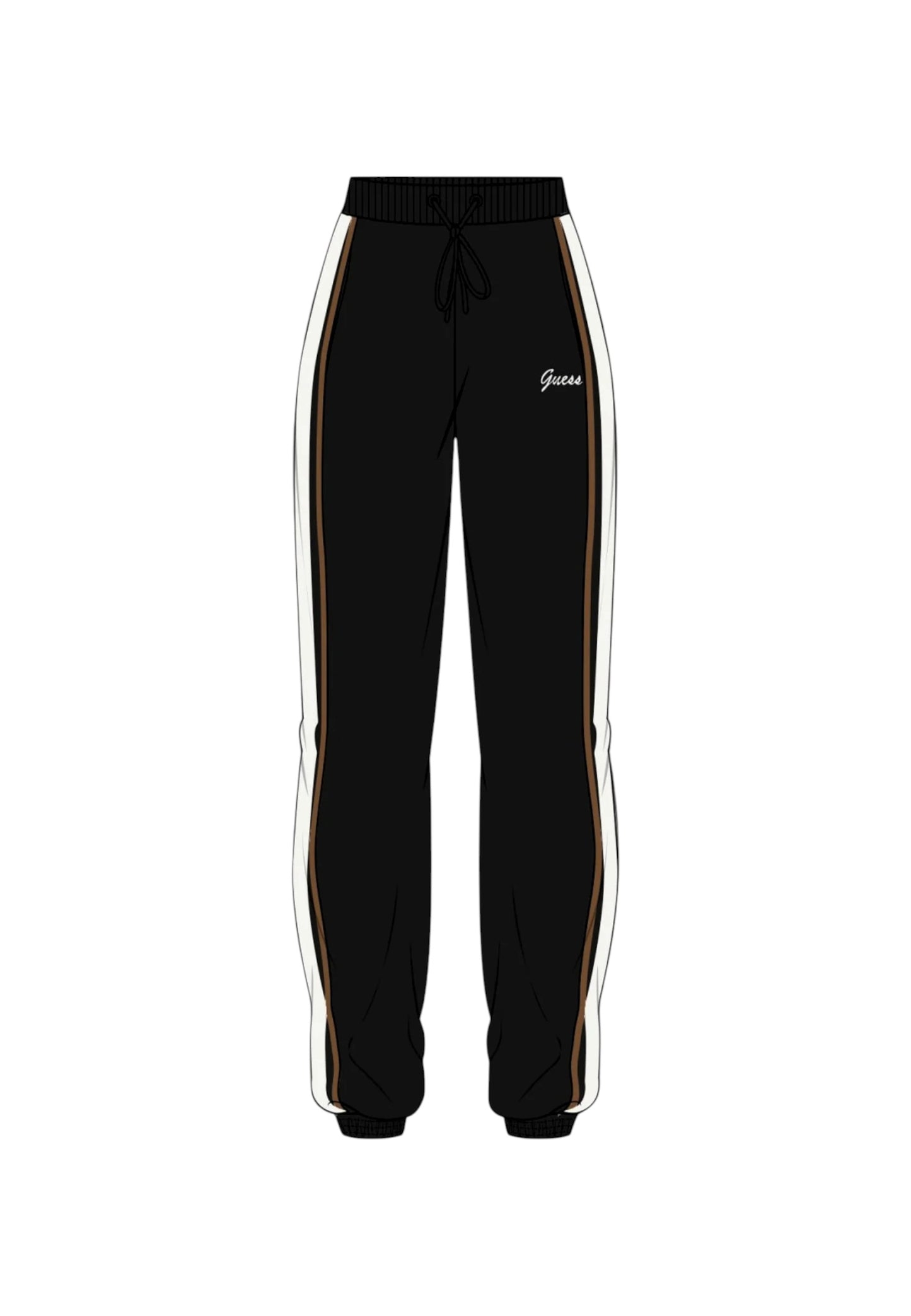 Pantaloni Tuta Donna Guess Straight Leg Fabia V5BB24KCX22