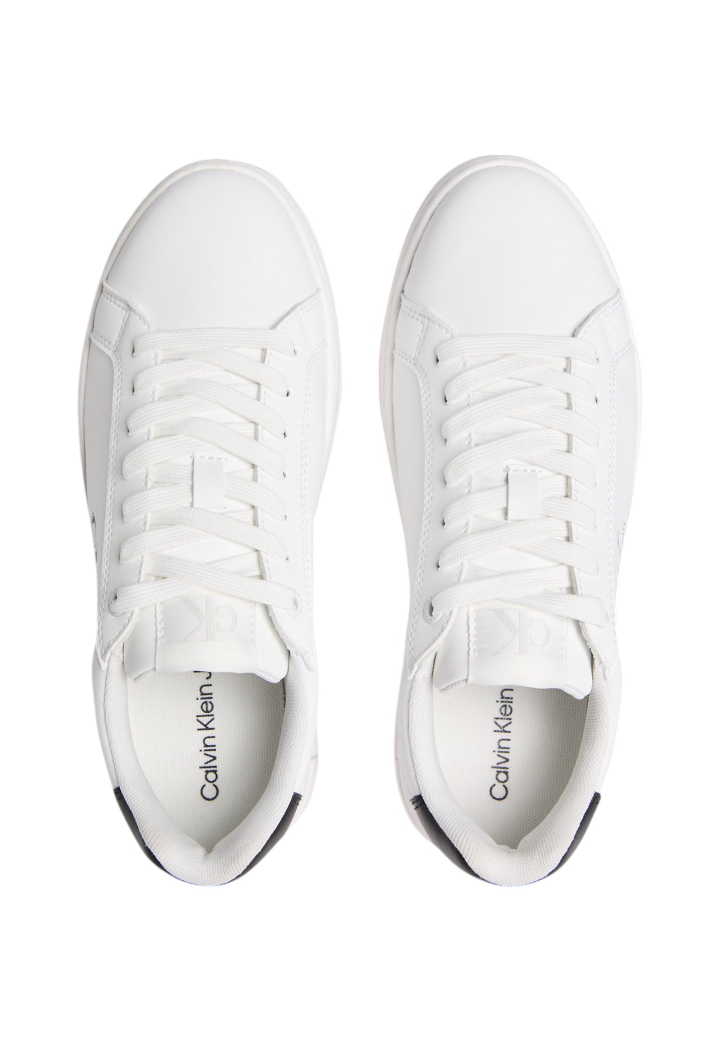 Sneakers Basse Donna Calvin klein Jeans Con Suola Alta Bold Flatf Low Lace YW0YW01878