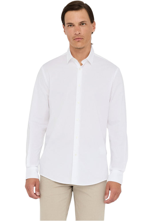 Camicia Manica lunga Uomo Liu Jo Slim Fit QXX053T257A