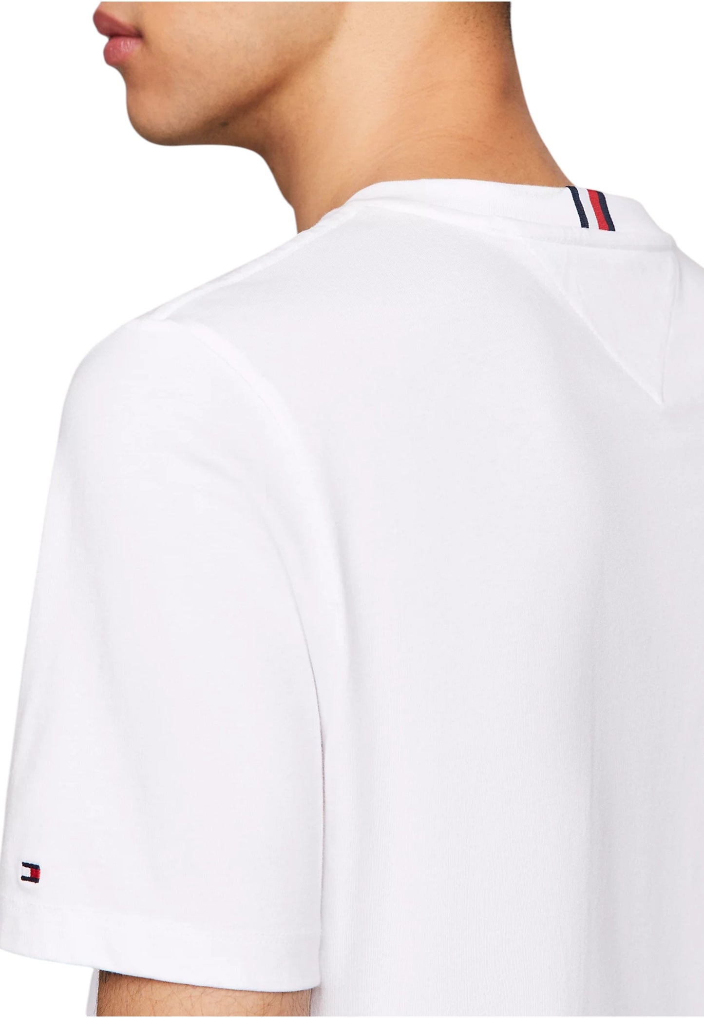 T-Shirt Manica Corta Uomo Tommy Hilfiger  Script Logo