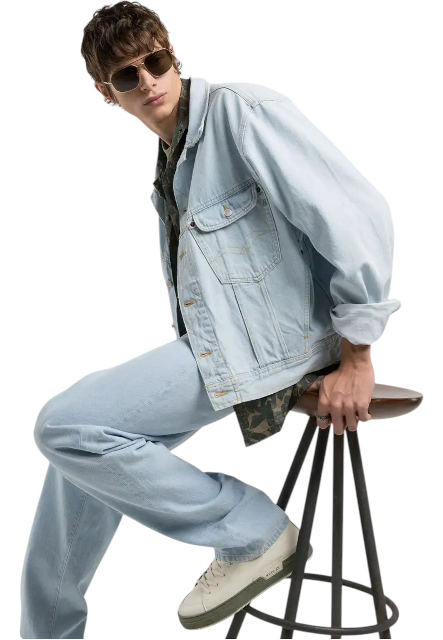 Giacca Jeans Uomo Replay