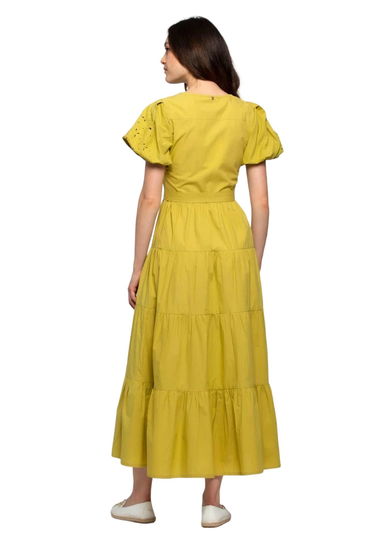 Vestito Lungo Donna Kocca Con Cintura Vivinn P23PAB8971AAUN0000