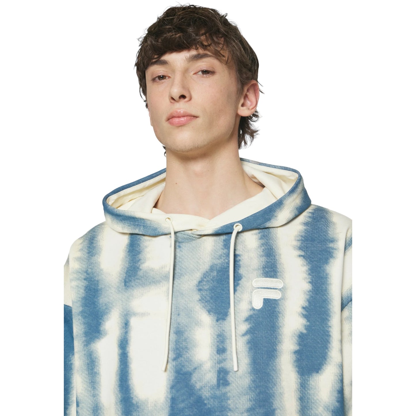 Felpa Con Cappuccio Uomo Fila Oversized Cajiz Aop FAM0309