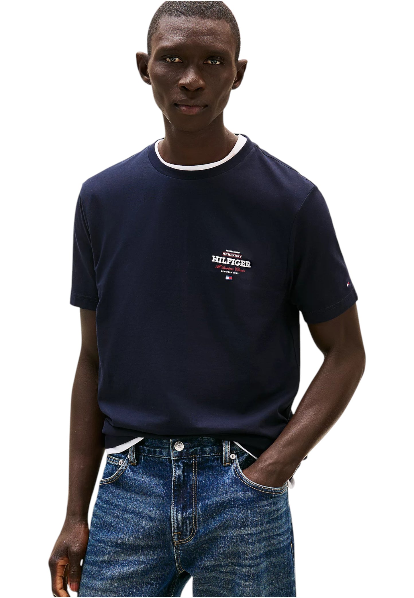 T-Shirt Manica Corta Uomo Tommy Hilfiger  Monotype All America