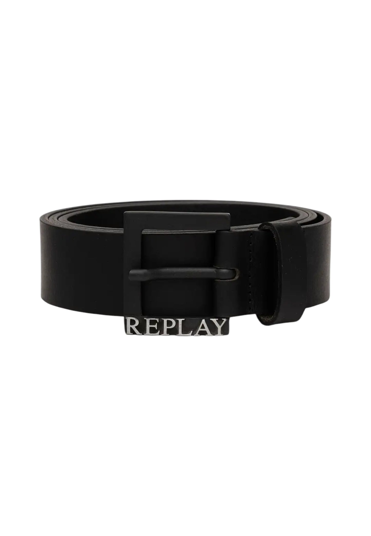 Cintura Uomo Replay Altezza 3,5 cm Con Fibbia Logata