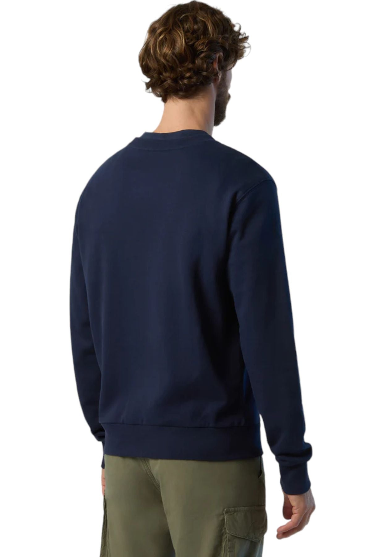 Felpa A Girocollo Uomo North Sails Con Maxi Stampa 691222