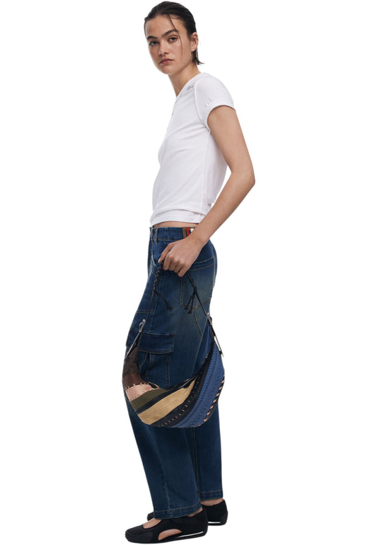 Borsa A Spalla Donna Desigual Quebec Whipstitch Patch Zante 25WAXP77