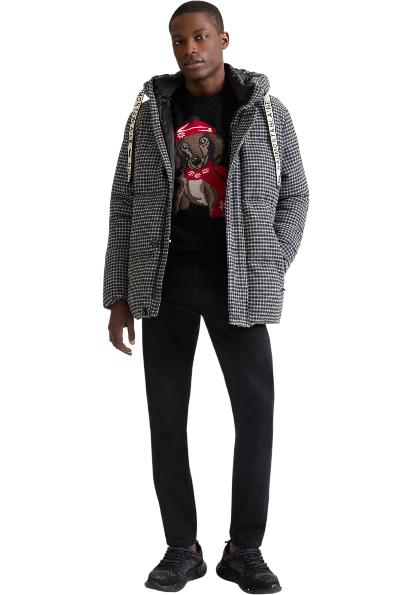 Maglione A Girocollo Uomo Harmont & Blaine """Blaine Christmas Edition""" HRP843030486