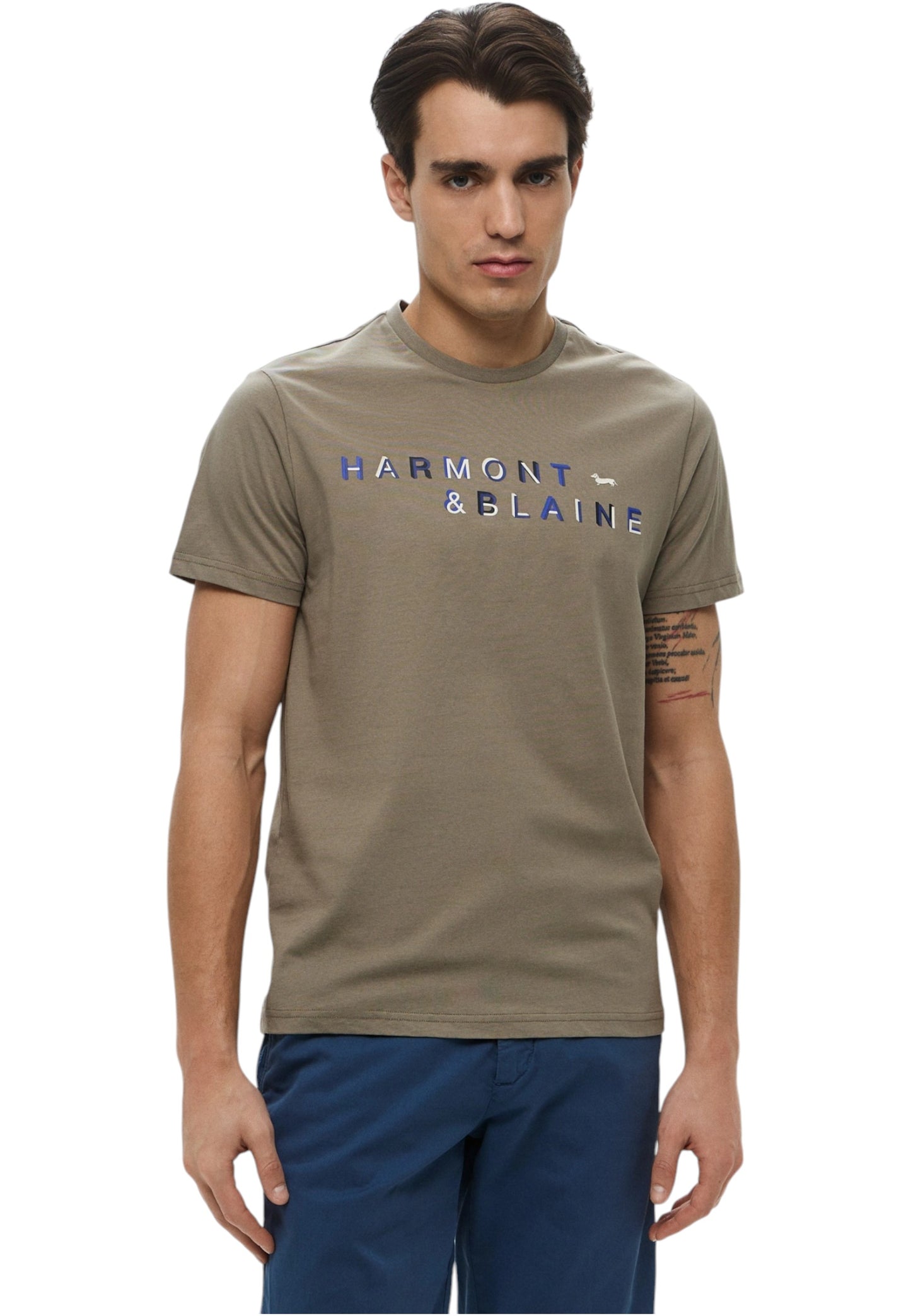 T-Shirt Manica Corta Uomo Harmont & Blaine