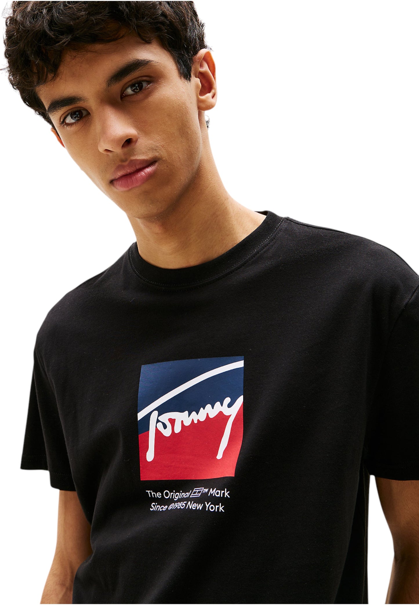 T-Shirt Manica Corta Uomo Tommy Jeans Tjm Regular Rwb Dna DM0DM21940