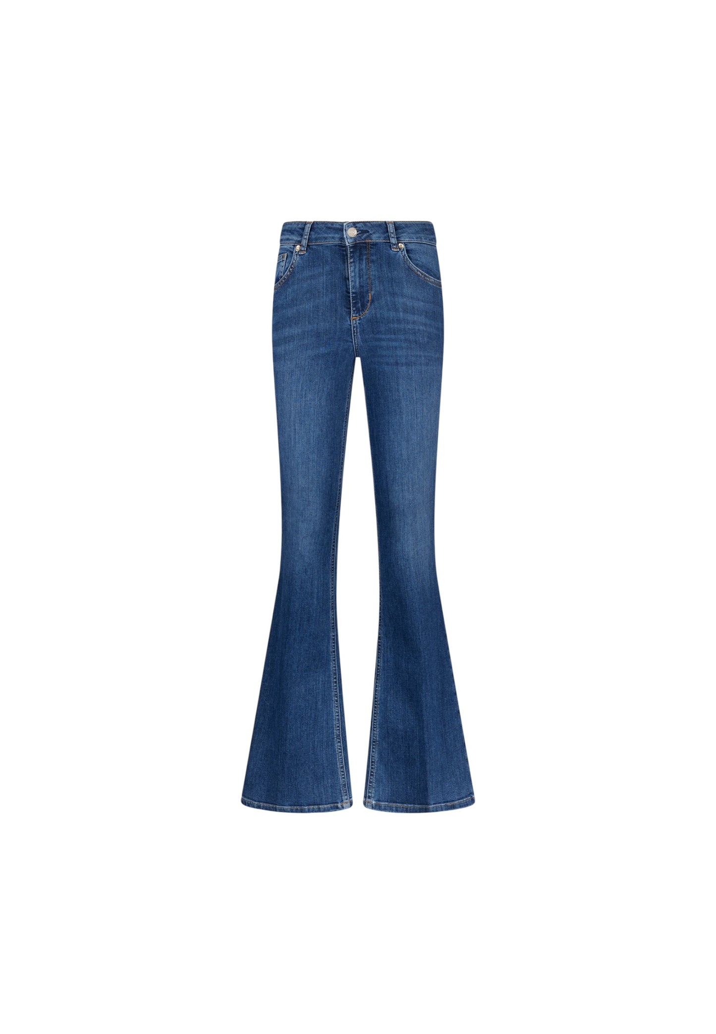 Jeans Flare Fit Donna Liu Jo Bottom Up Vita Alta Beat UF5015D0236