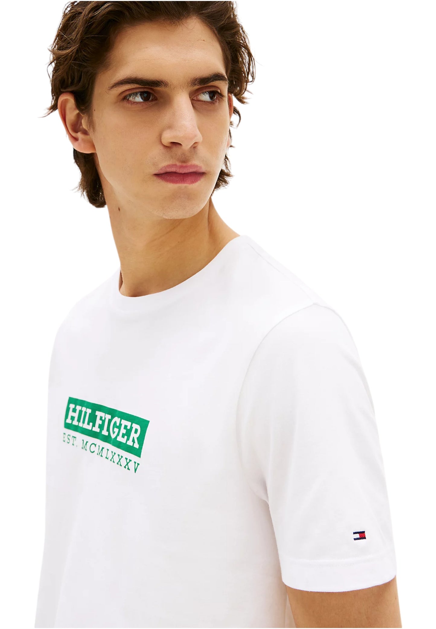 T-Shirt Manica Corta Uomo Tommy Hilfiger Colour To Colour Graphic