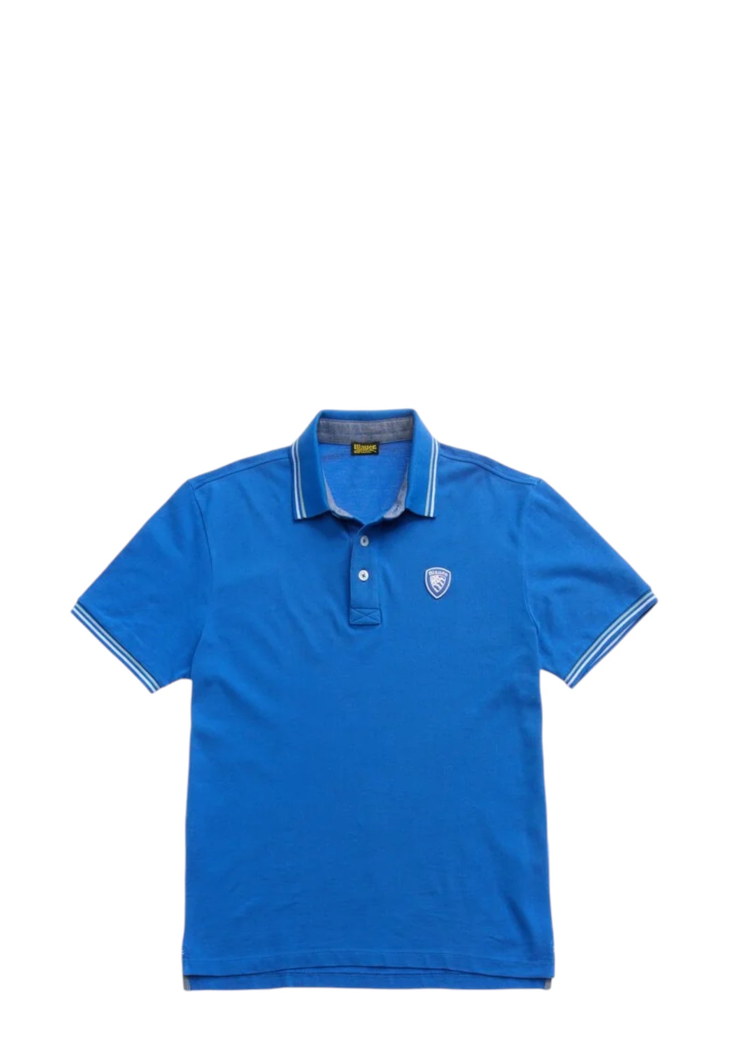 Polo Manica Corta Uomo Blauer