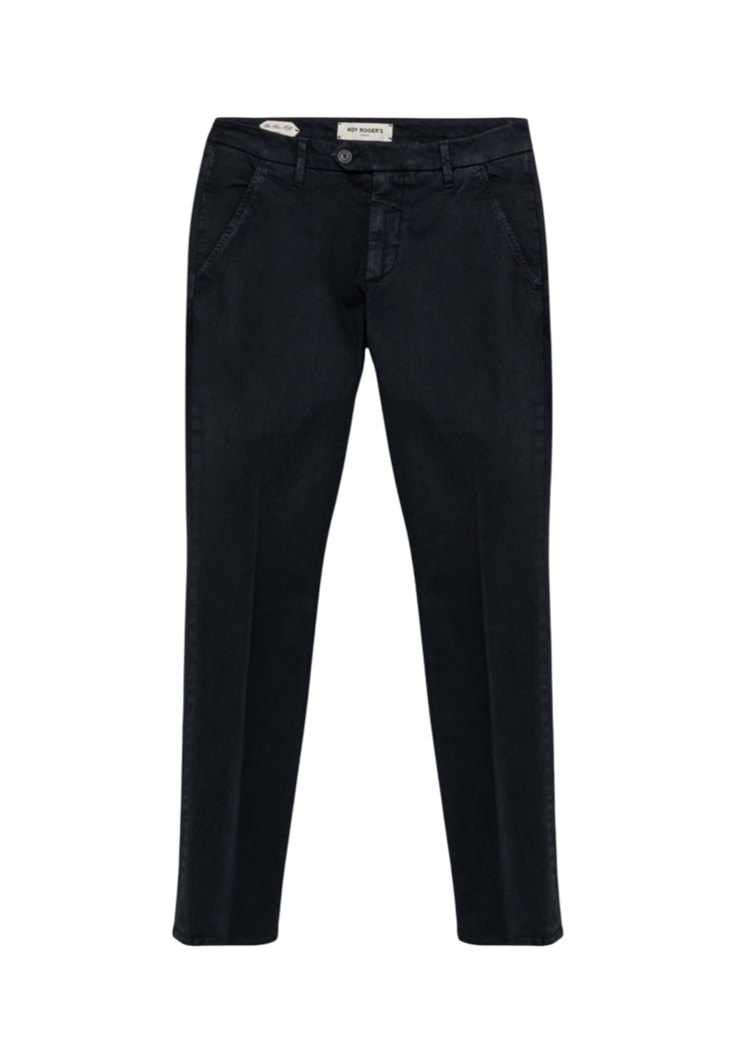 Pantaloni Slim Fit Uomo Roy Roger's In Gabardina New Rolf RRU013C870