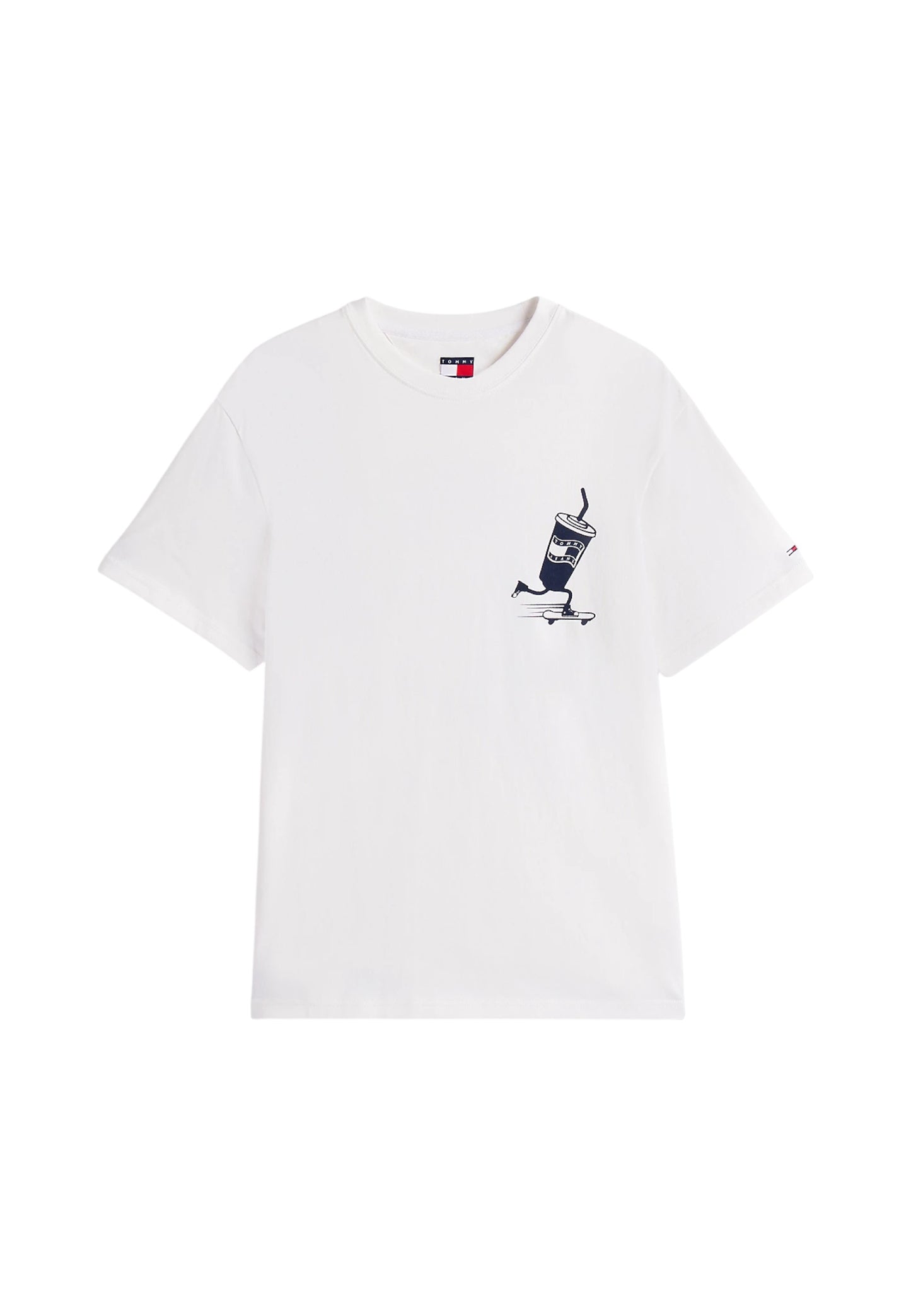 T-Shirt Manica Corta Uomo Tommy Jeans Tjm Relaxed Skater Back DM0DM21830