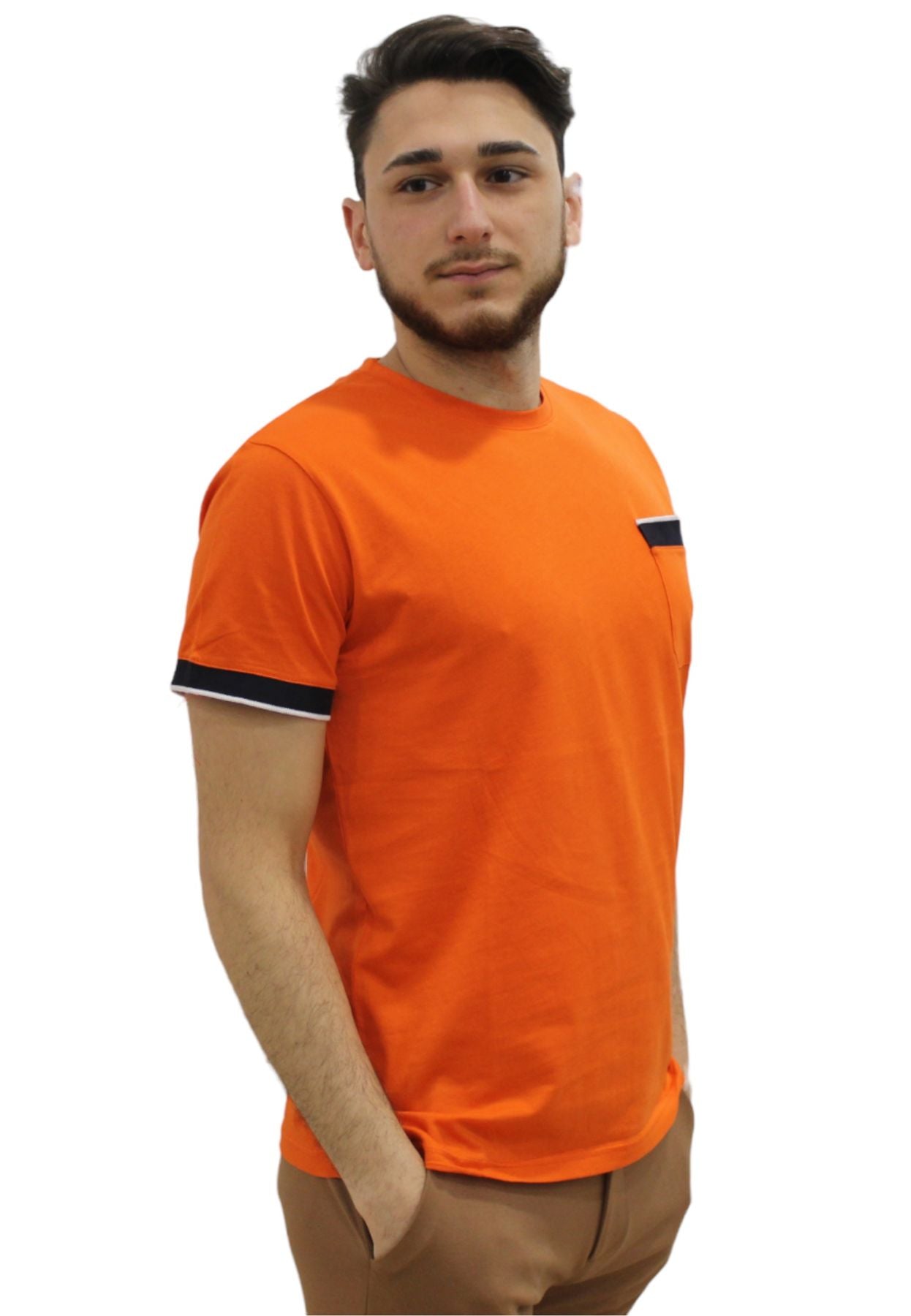 T-Shirt Manica Corta Uomo QB24 Akir Real Tsh Dritta CFC0110877003