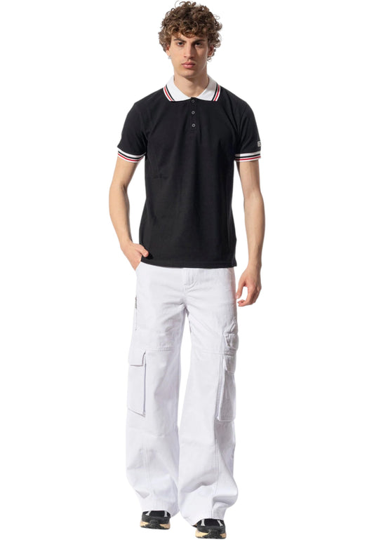 Polo Manica Corta Uomo Gcds  Essentials Piquet