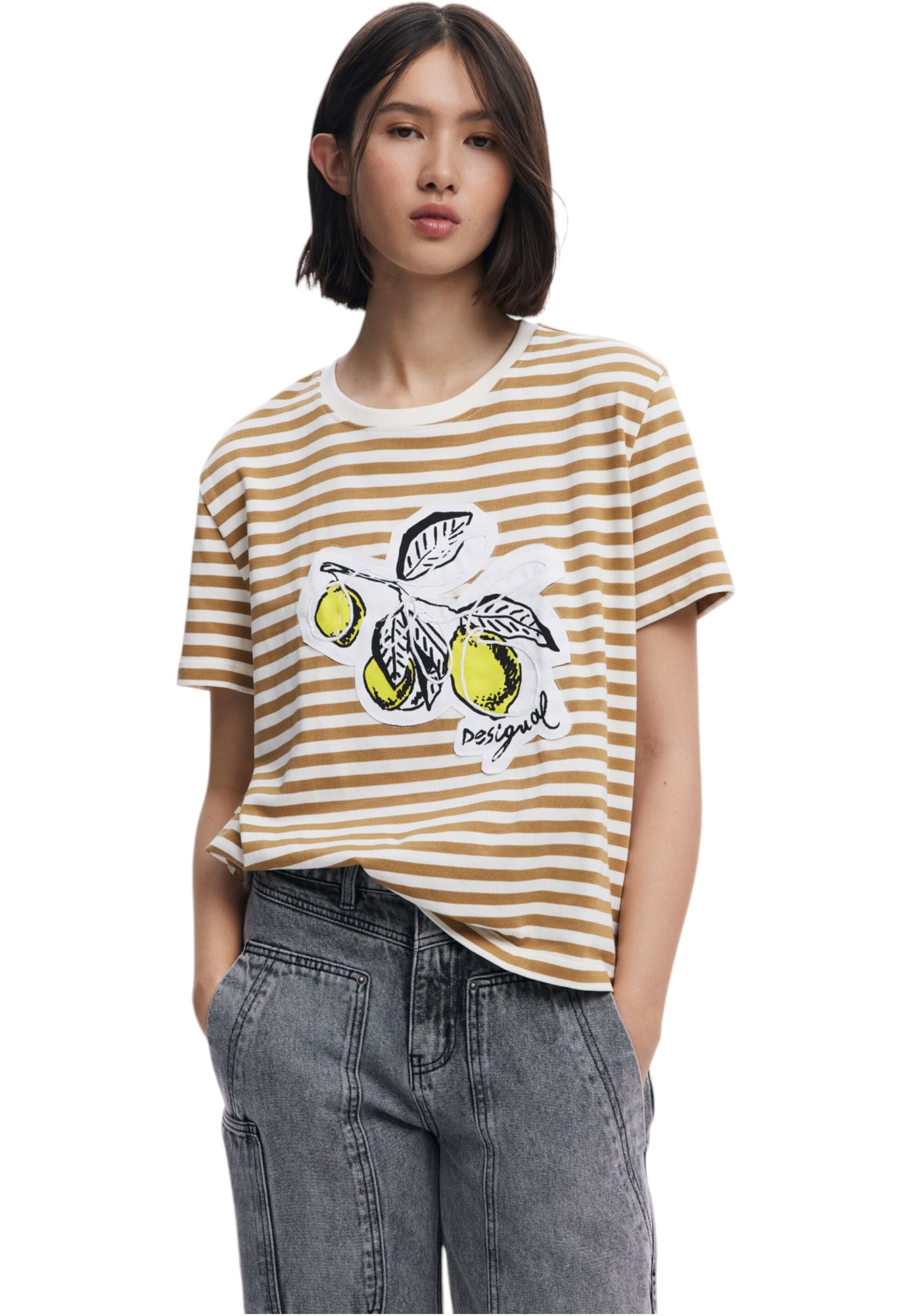 T-Shirt Donna Desigual Ts_Lemon