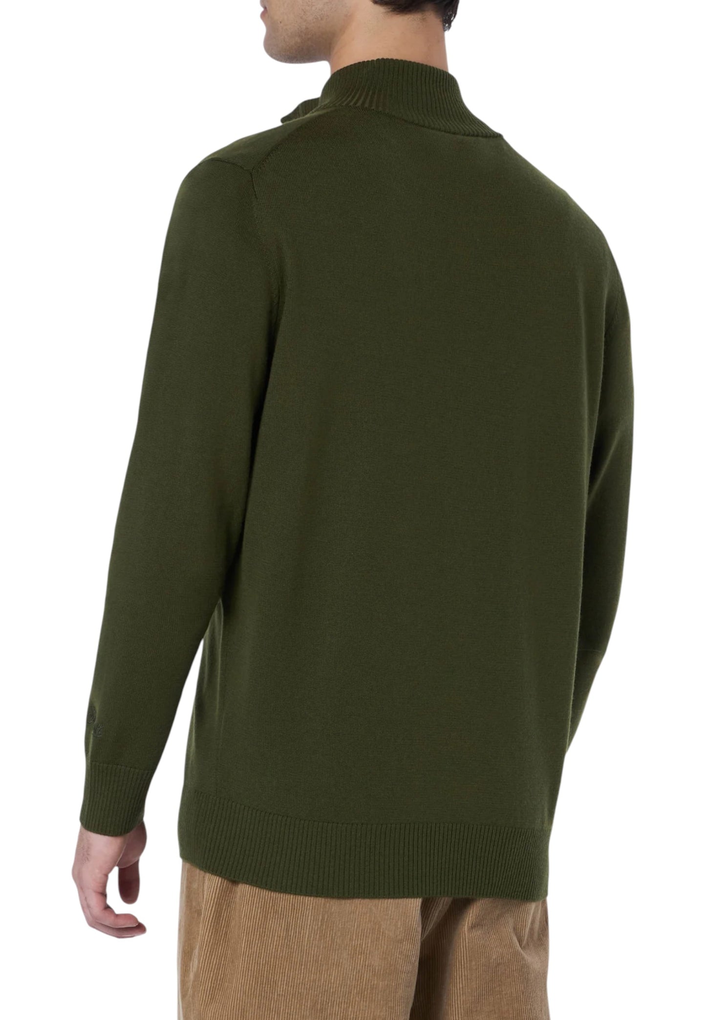 Cardigan Uomo Mc2 Saint Barth Con Bottoni Savile Merino SAVI002