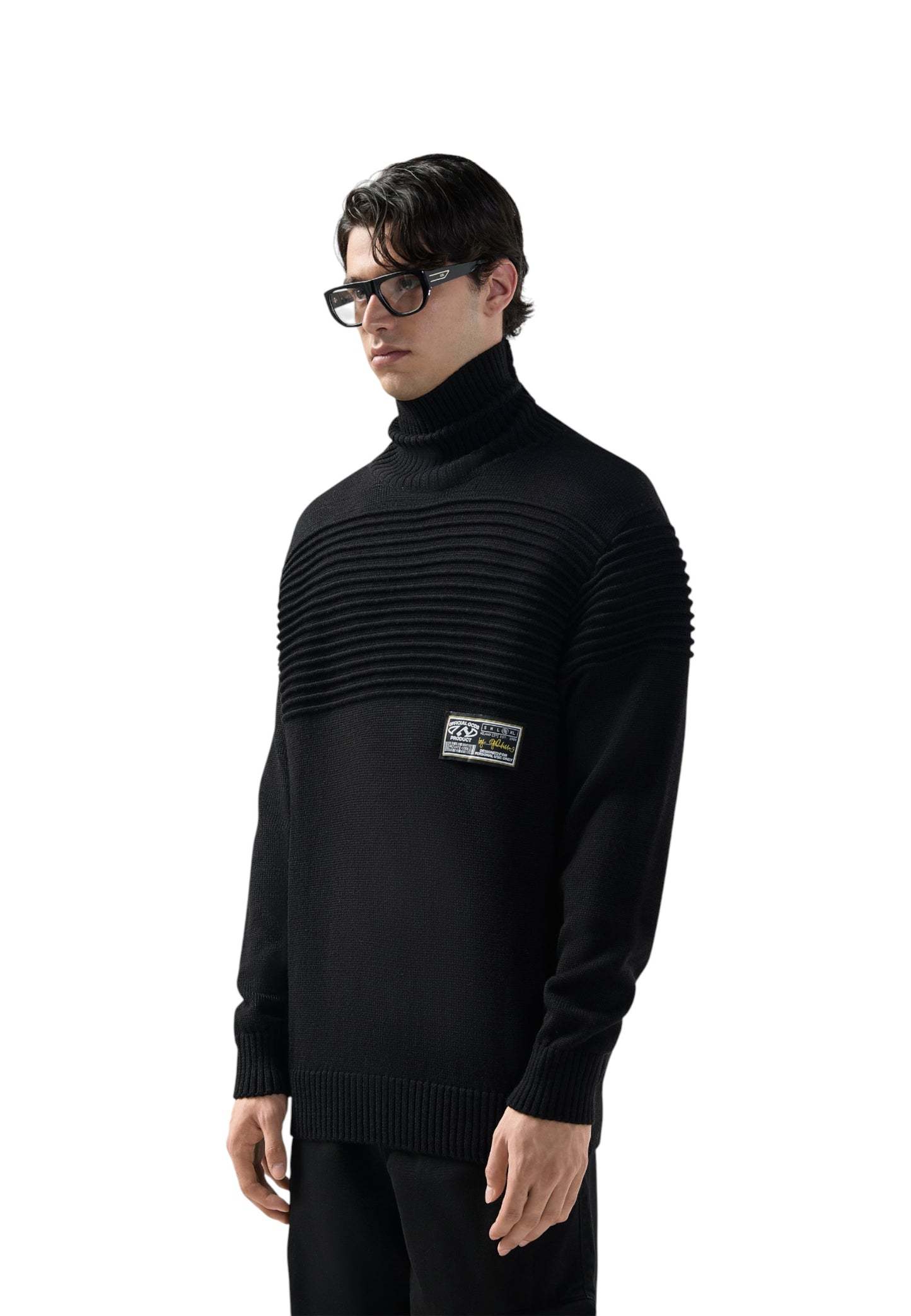 Maglione Collo A Lupetto Uomo Gcds  Ottoman B2CM1602KI7