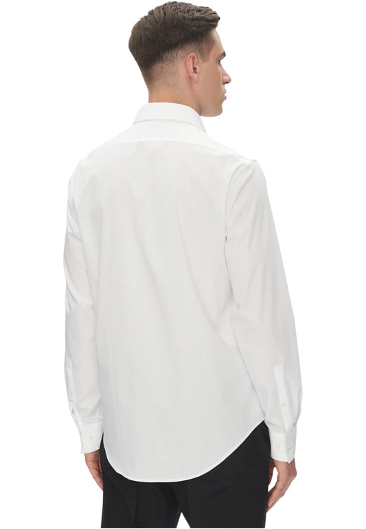 Camicia Manica lunga Uomo Calvin klein  Regular Essential Poplin Stretch LV019EU001