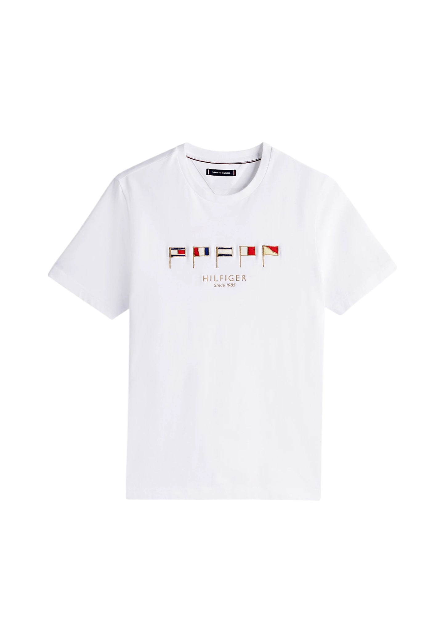 T-Shirt Manica Corta Uomo Tommy Hilfiger Hilfiger Multi Flags