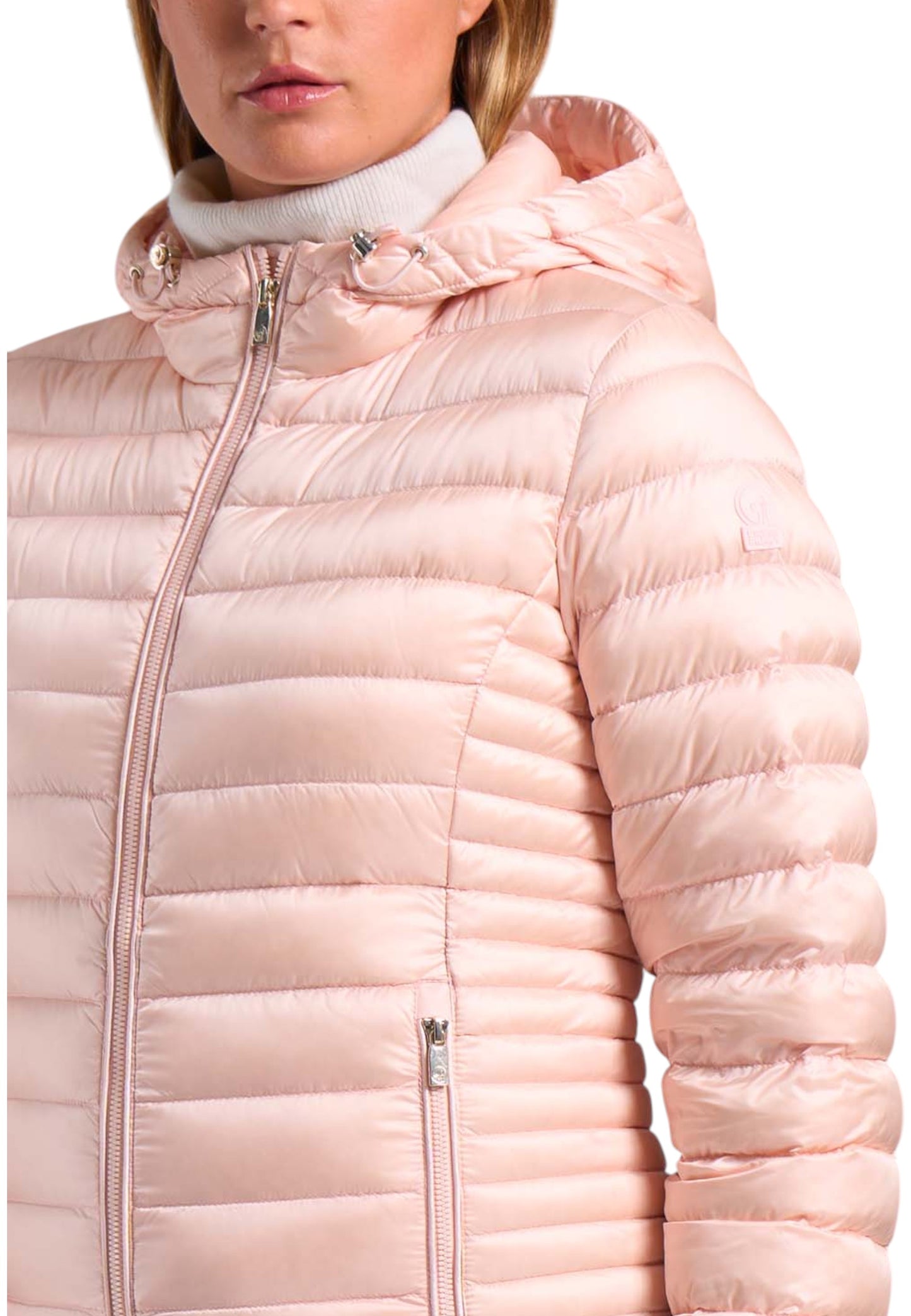 Piumino Corto Donna Ciesse Piumini 800Fp Vera Piuma Con Cappuccio Aghata 233CFWJ02098N1C10D
