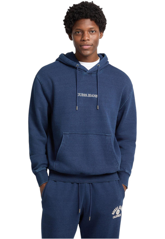Felpa Con Cappuccio Uomo Guess Regular Fit Gj Embro M5YQ27KCXQ1