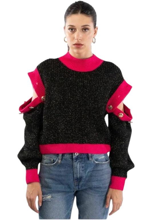 Maglione A Girocollo Donna Le Volière   M462