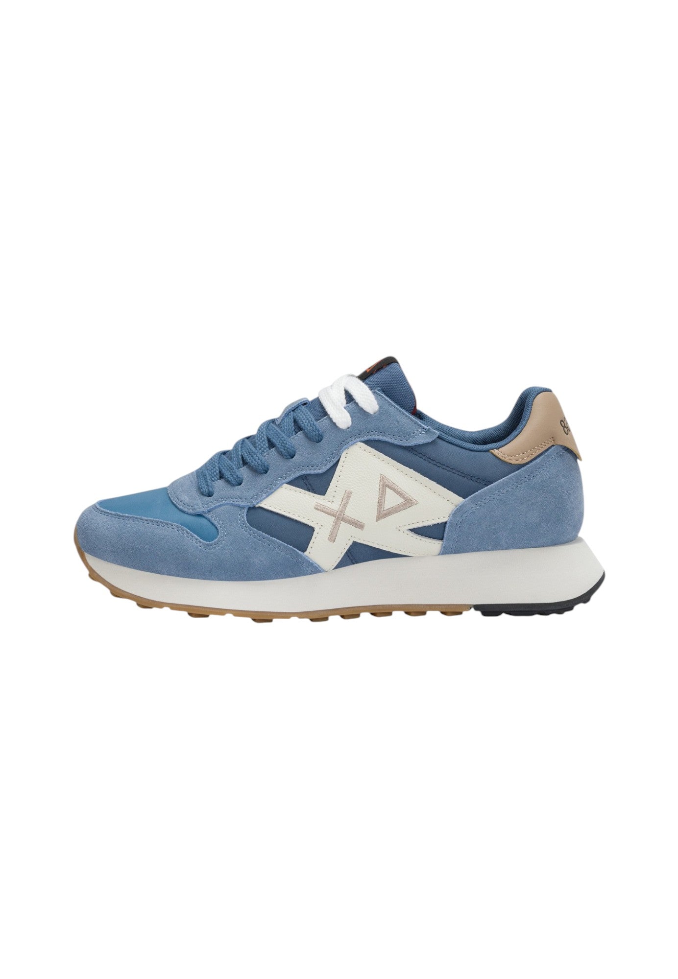 Sneakers Basse Uomo Sun68 Jaki Bicolor Z45114