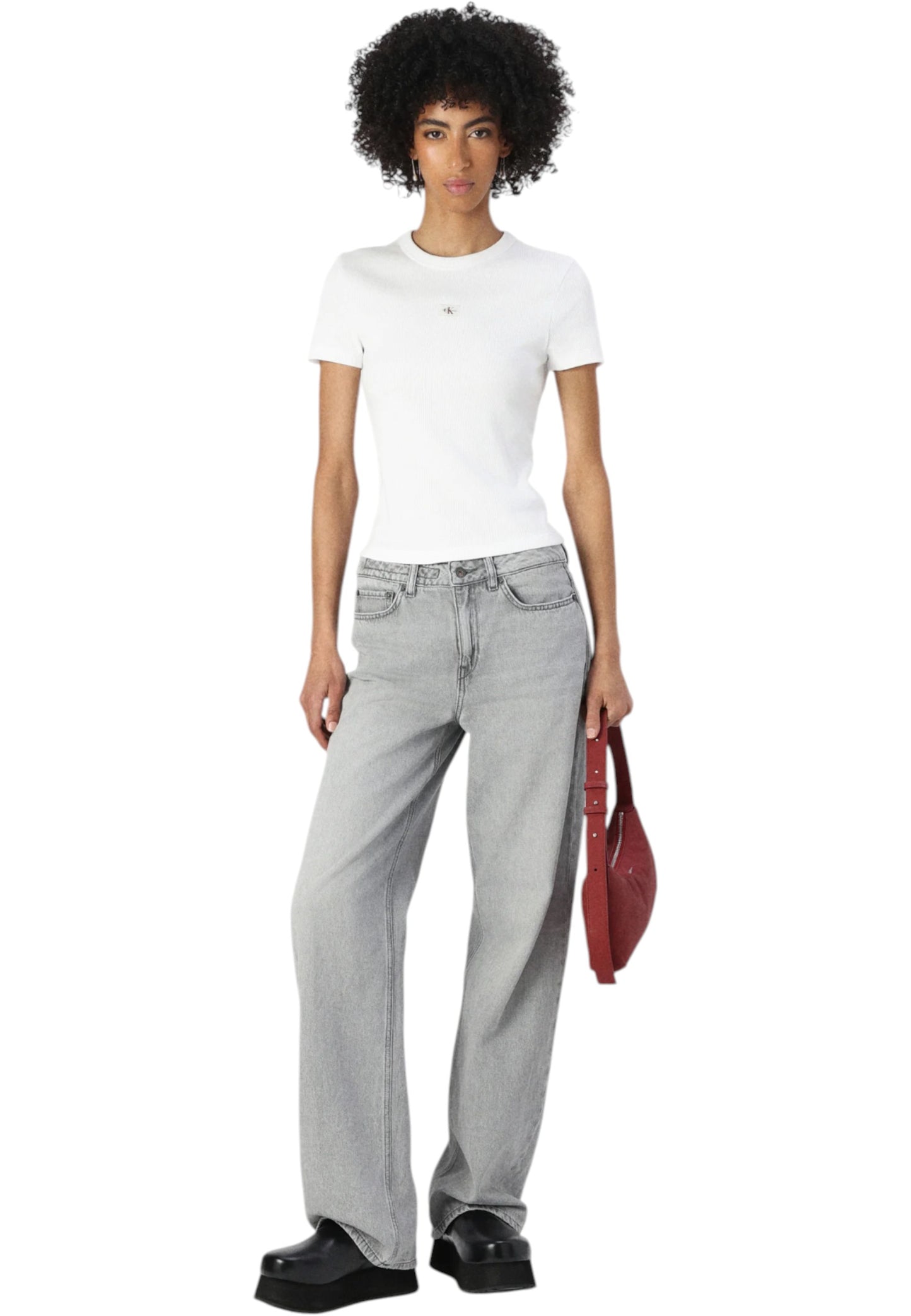 T-Shirt Manica Corta Donna Calvin klein Jeans