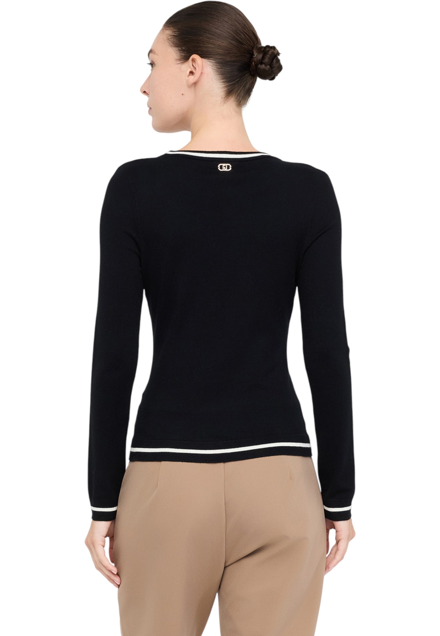 Maglia A Girocollo Donna Liu Jo TF5209MS49I