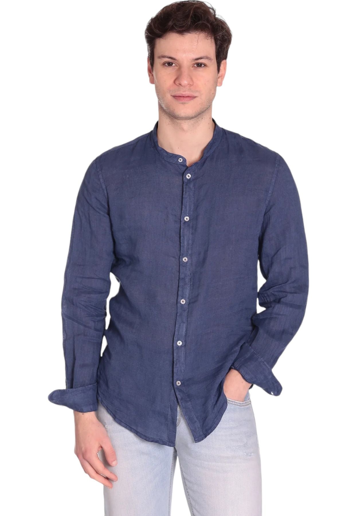 Camicia Manica lunga Uomo Gaudi Coreana 311GU45007
