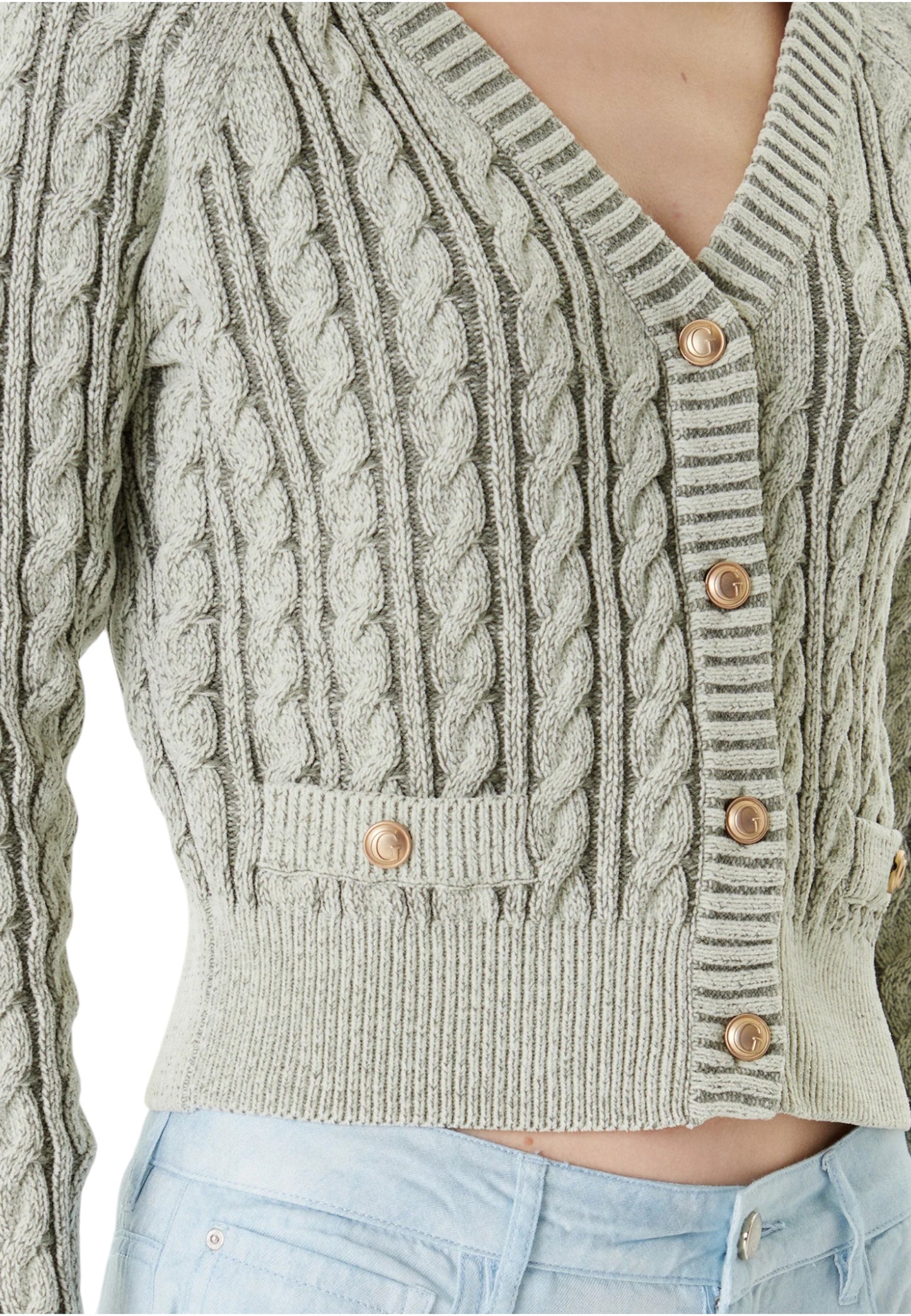 Cardigan Donna Guess A Corde Giselle W5YR15Z3OU0