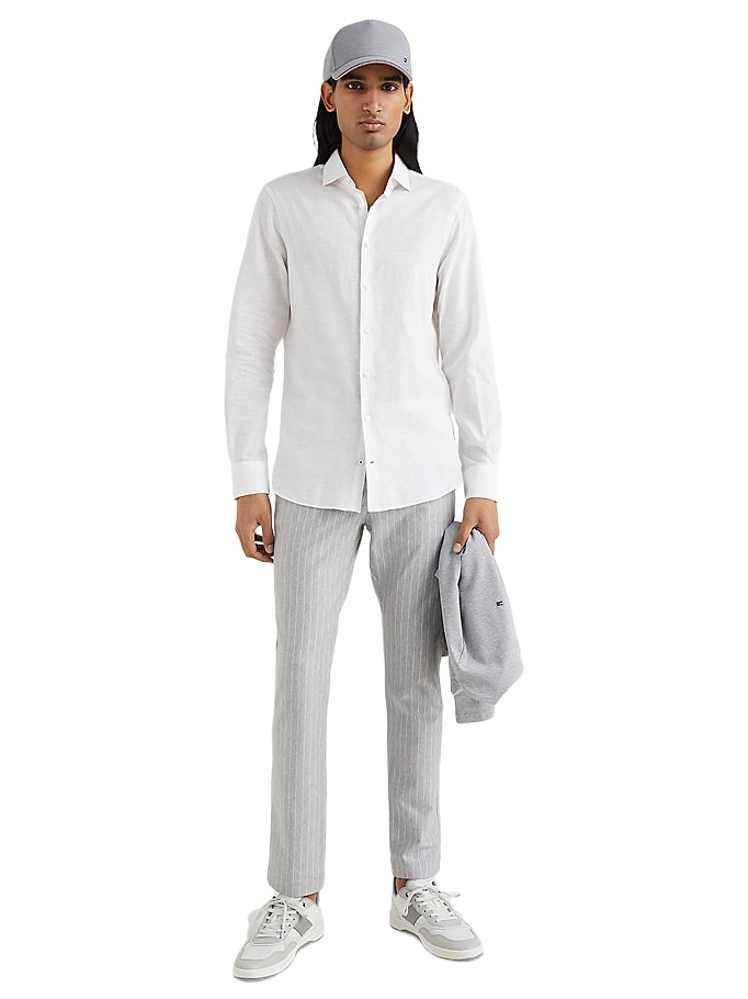Camicia Manica lunga Uomo Tommy Hilfiger MW0MW23186