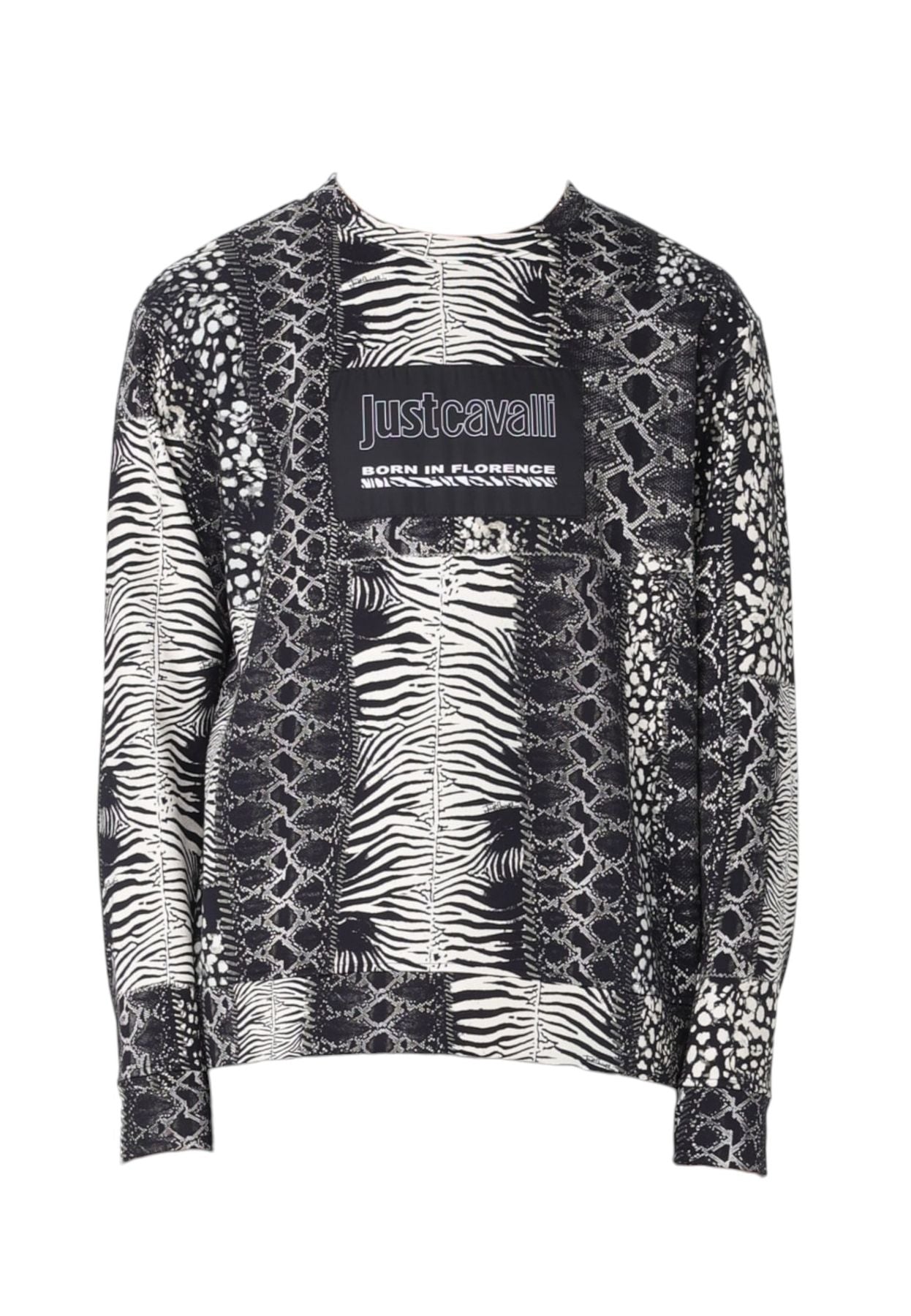 Felpa A Girocollo Uomo Just Cavalli 75OAI3R0FS115