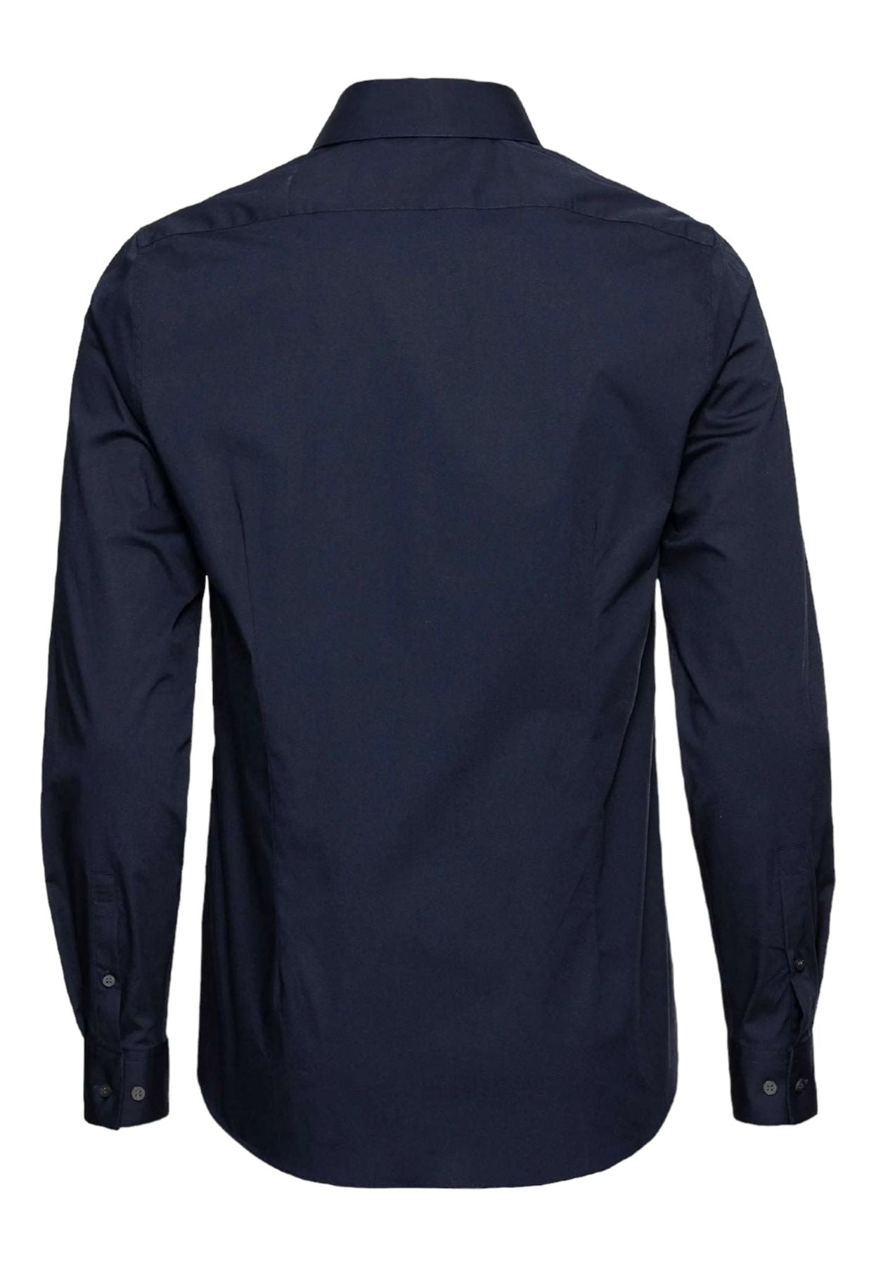Camicia Manica lunga Uomo Calvin klein Poplin Stretch Slim K10K108229