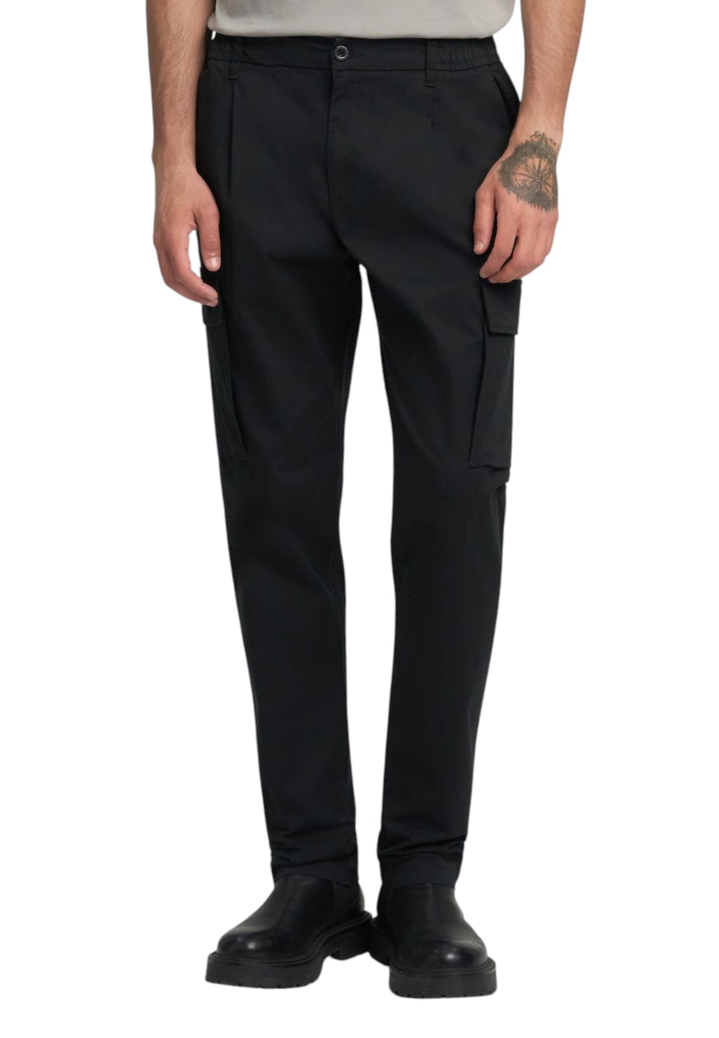 Pantaloni Cargo Uomo Replay In Twill Adhann M9015C.000.84999