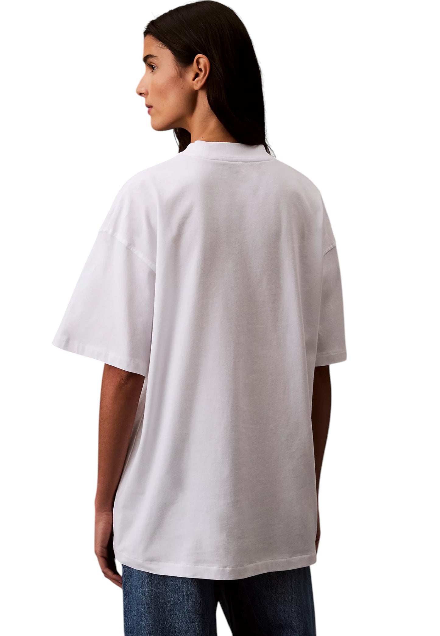 T-Shirt Manica Corta Donna Calvin klein Jeans  Ckj Logo