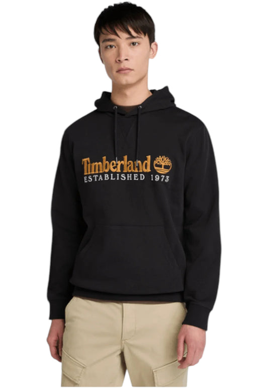 Felpa Con Cappuccio Uomo Timberland  Established 1973 Embroidered Logo Loopback TB0A5MX8